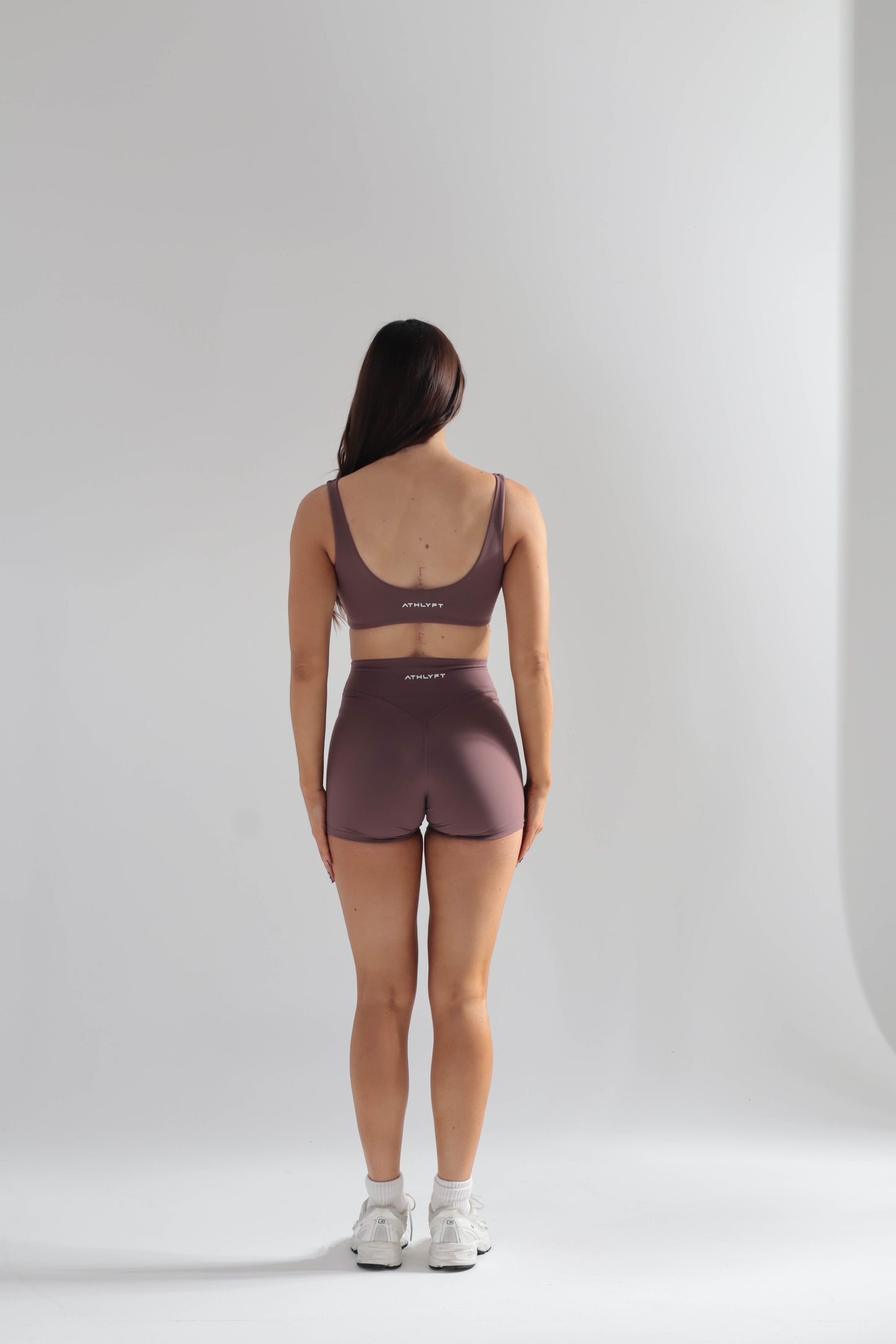 Cloudflow Low Back Bra - Deep Mauve