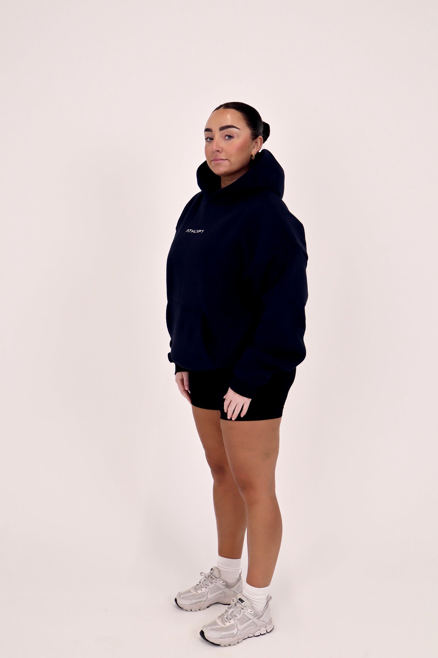 Oversized Heavyweight Hoodie - Midnight Navy