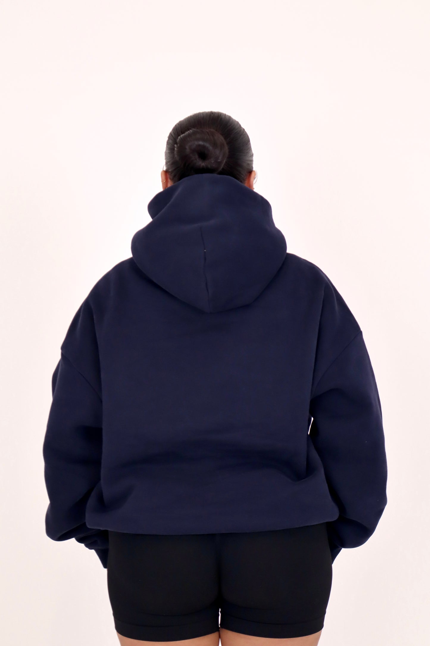 Oversized Heavyweight Hoodie - Midnight Navy