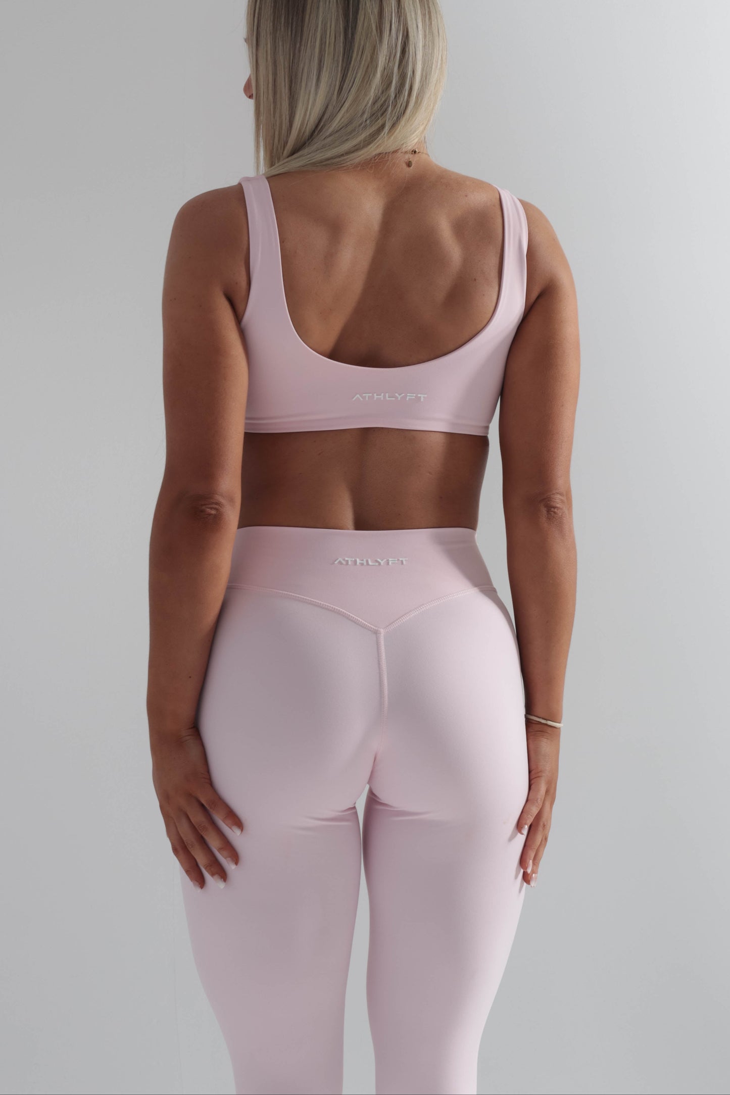 Cloudflow Leggings - Baby Pink