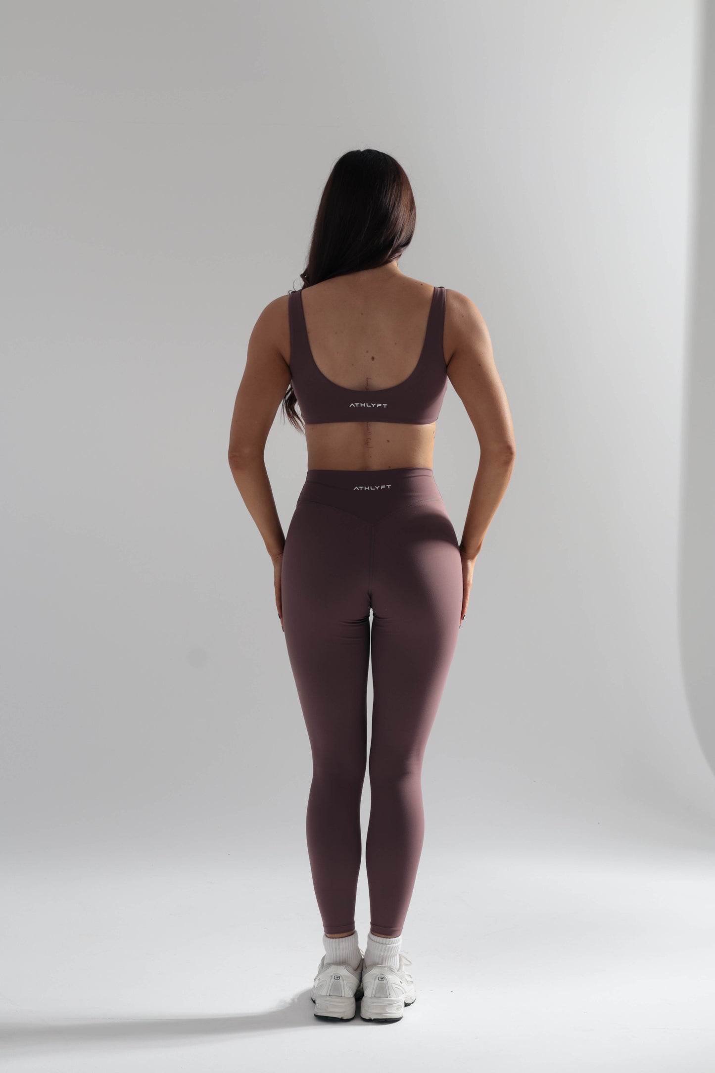 Cloudflow Leggings - Deep Mauve