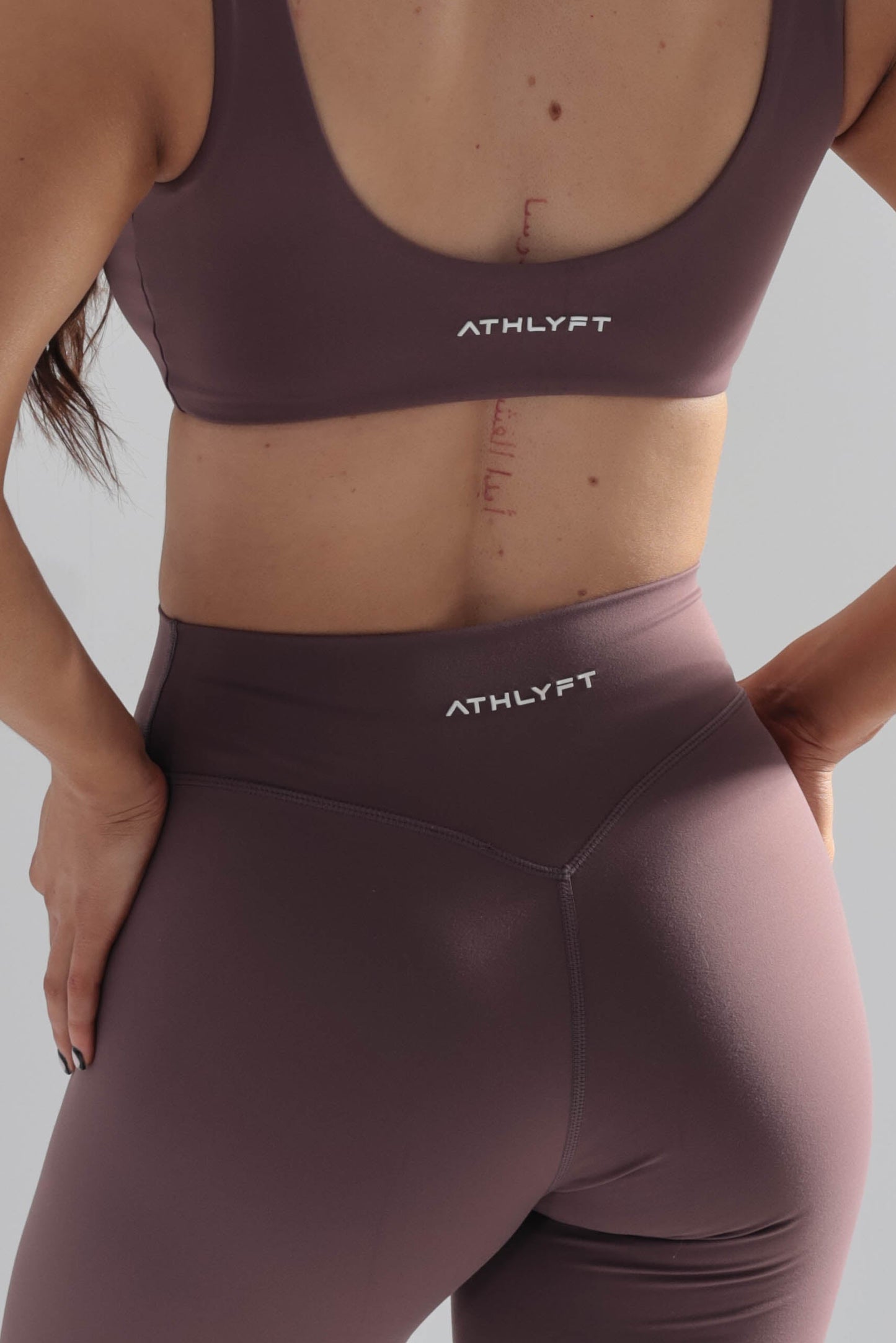Cloudflow Leggings - Deep Mauve