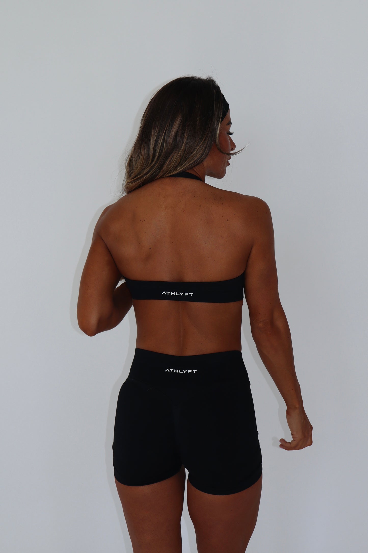 Core Halter Bra - Jet