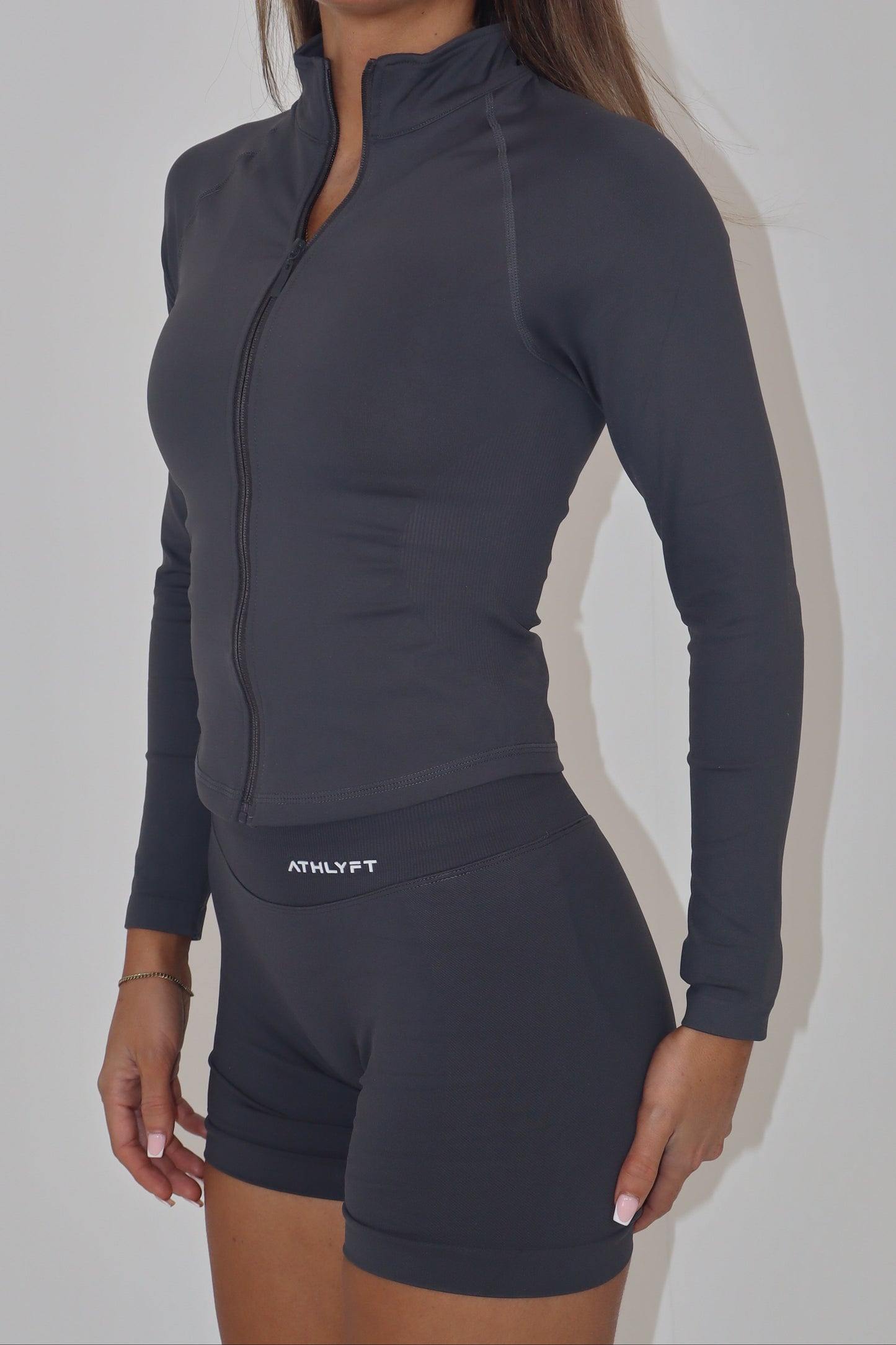 Core Zip Jacket - Slate