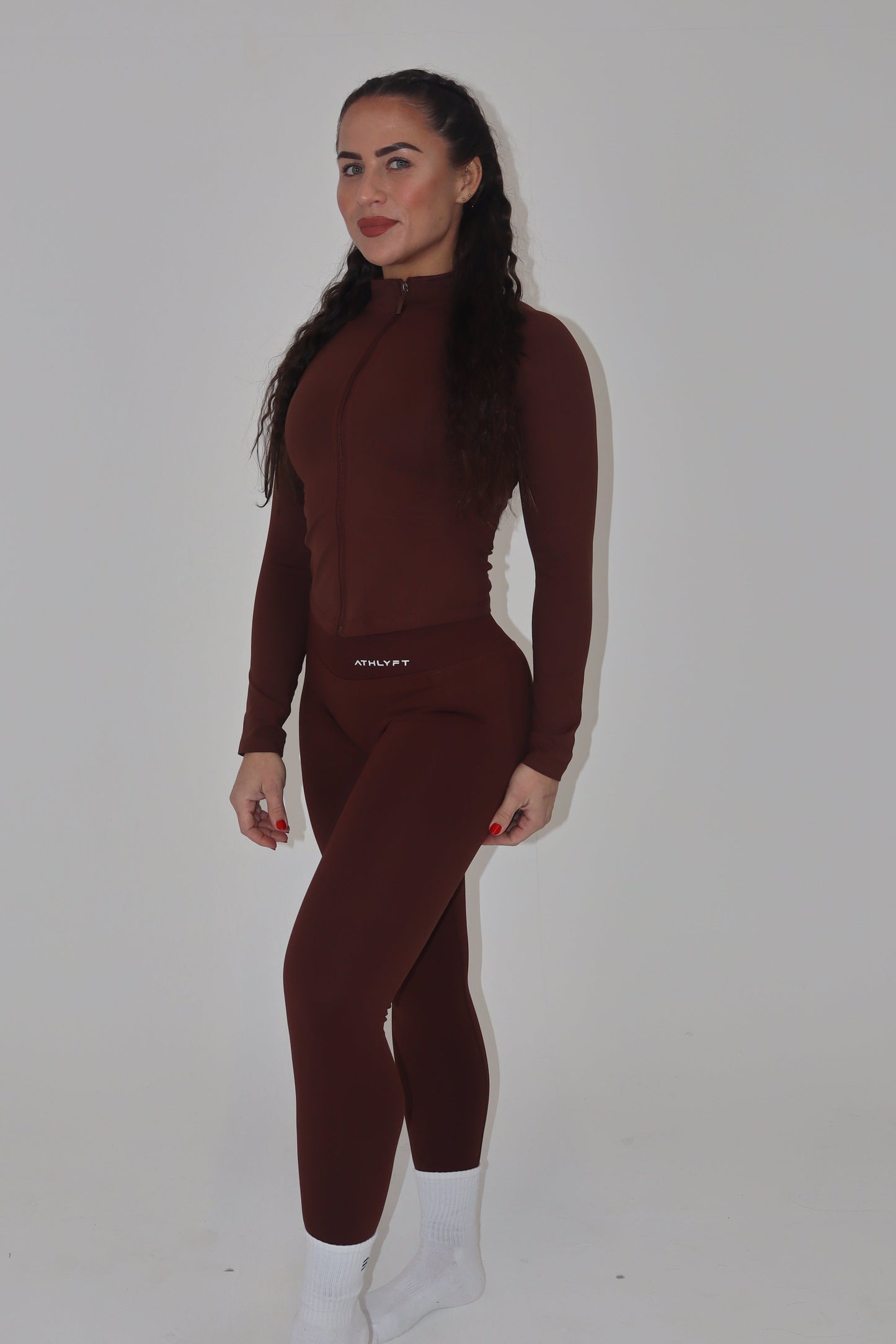 Core Zip Jacket - Cocoa