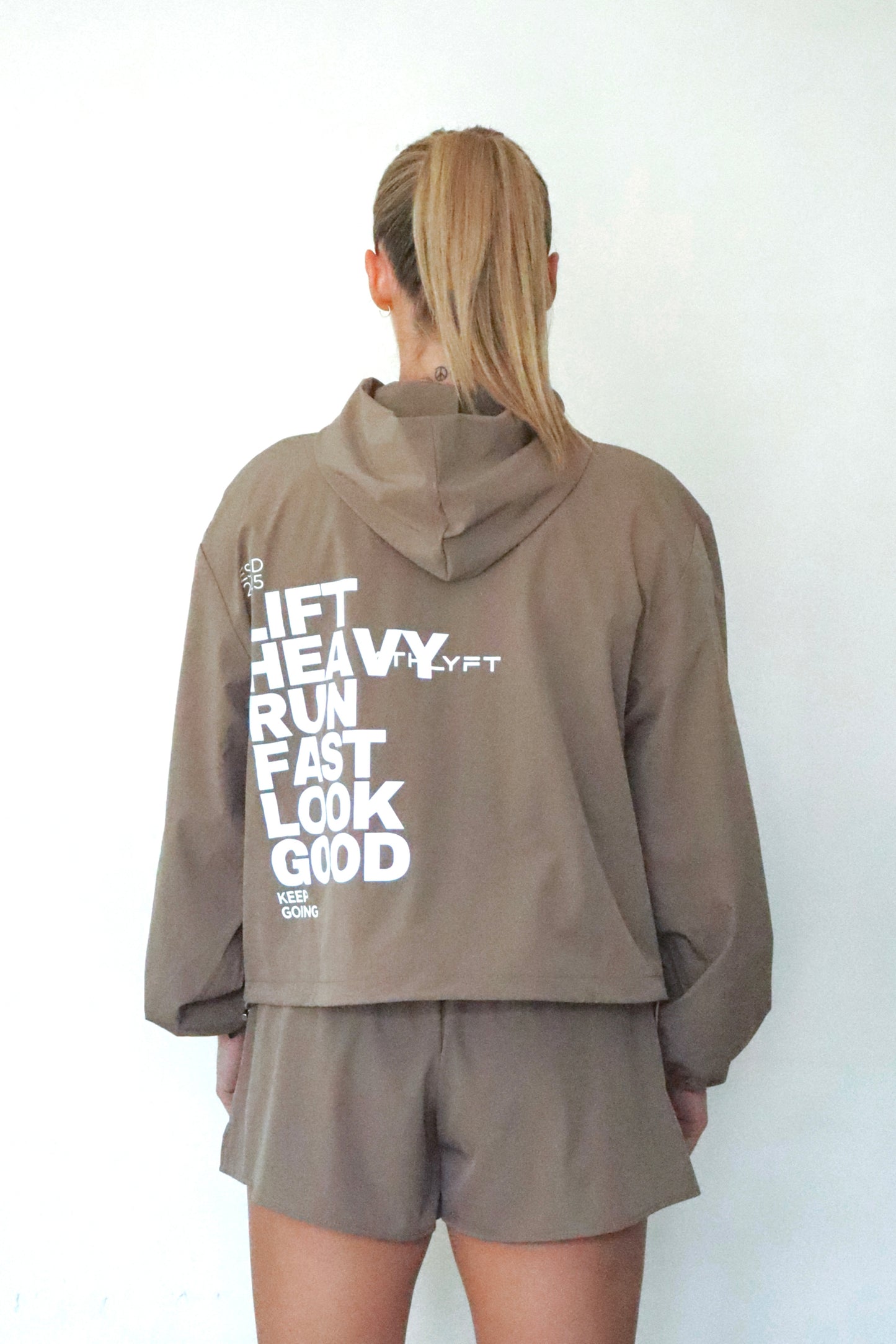 Hybrid Track Jacket - Mushroom