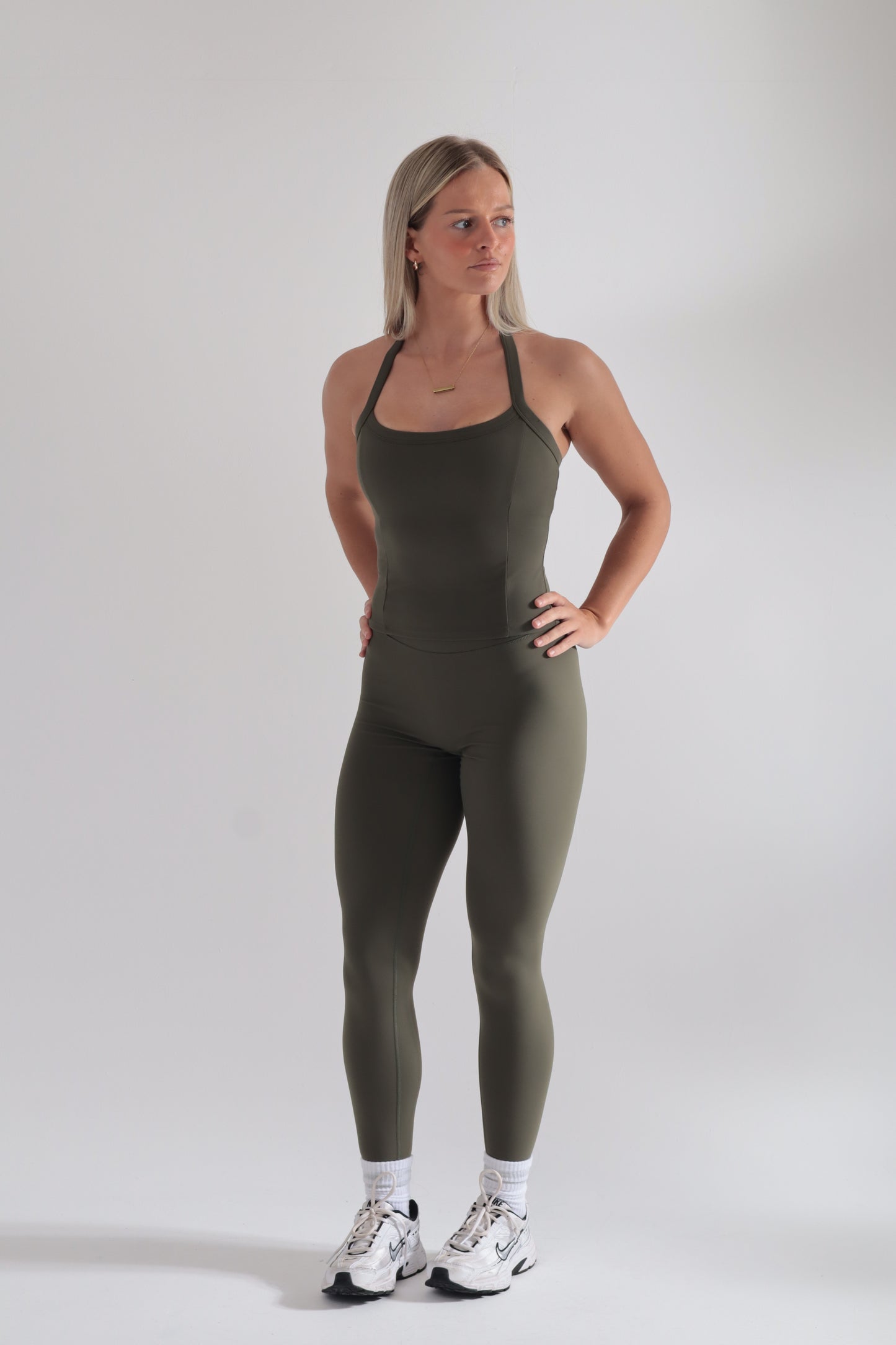 Cloudflow Halter Vest - Classic Khaki