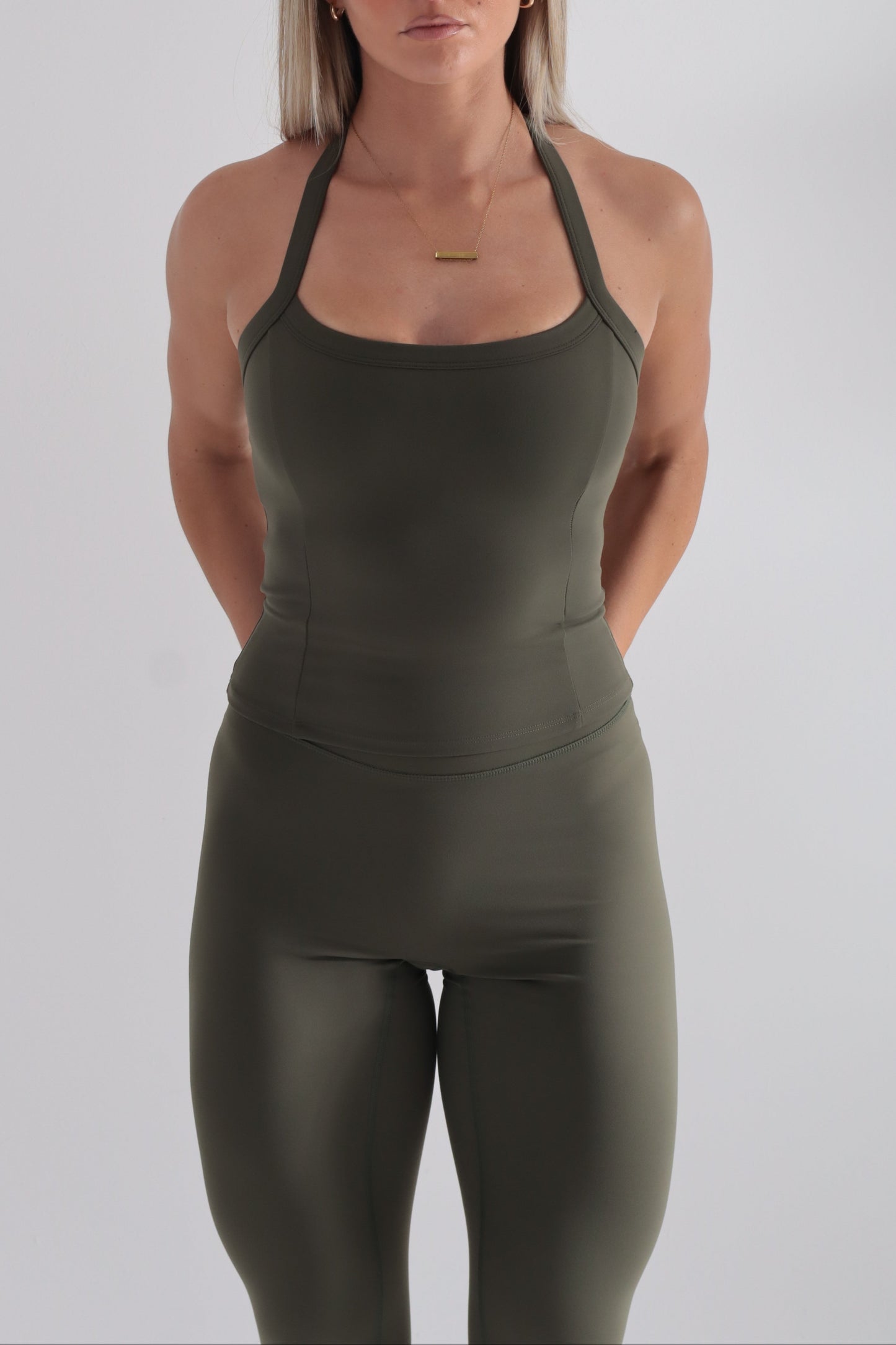 Cloudflow Leggings - Classic Khaki