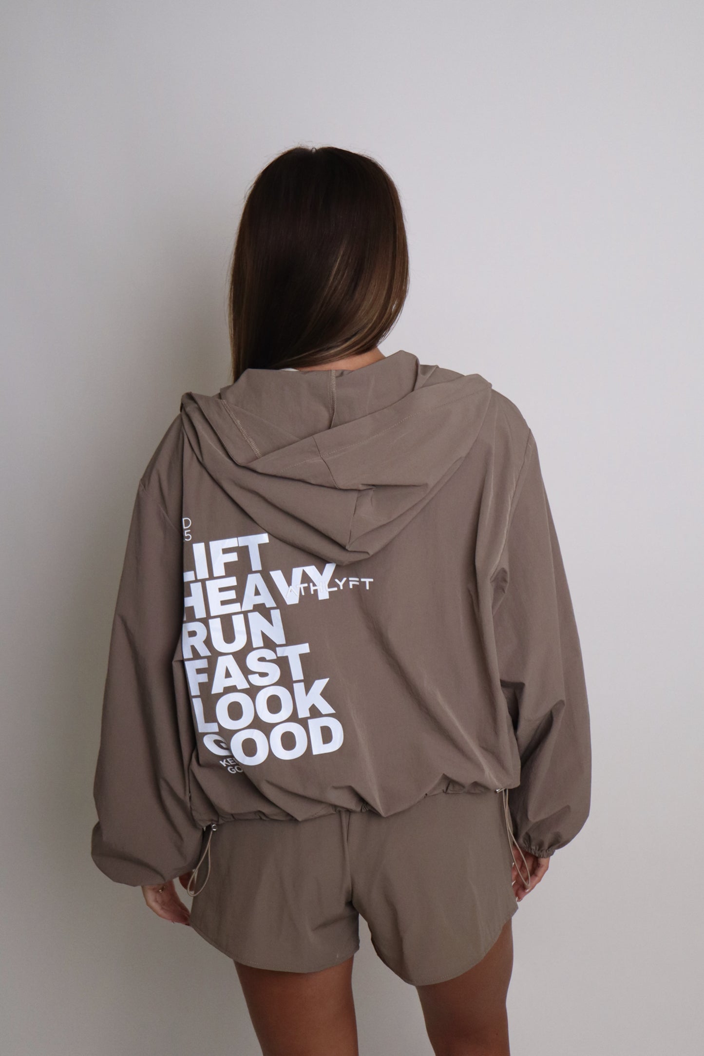 Hybrid Track Jacket - Mushroom