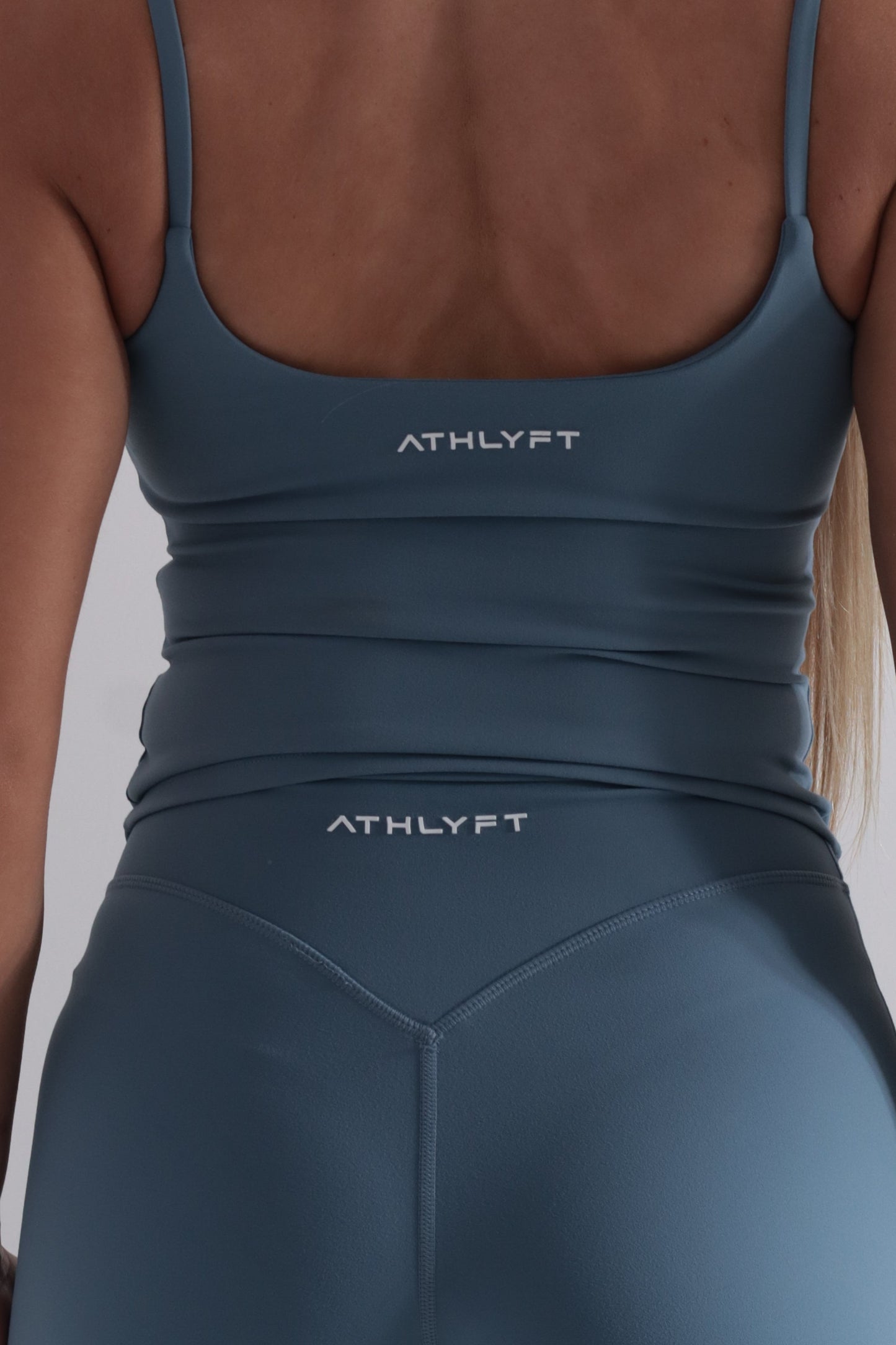 Cloudflow Straight Leg Bottoms - Steel Blue
